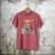 Highland Cow Reading Book Librarian Library Men's Comfort Colors T-Shirt Crimson