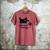 Introvert Energy Cat Love Cat Meme Men's Comfort Colors T-Shirt Crimson