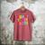Introvert I Want To Be Alone Retro Wavy Men's Comfort Colors T-Shirt Crimson
