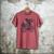 Italian Greyhound Whippet Bicycle Cycling Dog Mom Iggy Dad Men's Comfort Colors T-Shirt Crimson