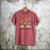 Just One More Chapter Open Book Flowers Men's Comfort Colors T-Shirt Crimson