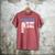 We Just Text Introvert For Quiet People Raglan Baseball Tee Men's Comfort Colors T-Shirt Crimson