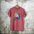 Kawaii Shark Reads Book Reading Library Book Bookworm Men's Comfort Colors T-Shirt Crimson