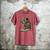 Leopard Book Flower Men's Comfort Colors T-Shirt Crimson