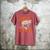 Library Halloween Book Lover Ghost With Books Men's Comfort Colors T-Shirt Crimson