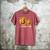 Lion Dad Like Father Like Son Lions Lovers Fathers Day Men's Comfort Colors T-Shirt Crimson