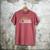 Take A Look It's In A Book Retro Reading Book Lover Men's Comfort Colors T-Shirt Crimson