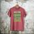 Look At Those Stripes Lawn Mowing Dad Lawn Mower Small Men's Comfort Colors T-Shirt Crimson