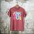 I Love 70's Retro Style Nostalgia Vibe 1970's Party Premium Tri-Blend Men's Comfort Colors T-Shirt Crimson
