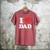 I Love Dad Men's Comfort Colors T-Shirt Crimson