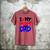 I Love My Mom And Dad Idea Shirt Men's Comfort Colors T-Shirt Crimson I Love My Mom And Dad Idea Shirt Men's Comfort Colors T-Shirt Crimson