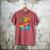 Lucha Libre Comic Book Mexican Wrestling Cartoon Wrestler Men's Comfort Colors T-Shirt Crimson