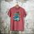 Marvel Captain America Legendary Dad Father's Day Men's Comfort Colors T-Shirt Crimson