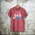 Matching Father's Day Low Battery Dad Of 3 Boys Men's Comfort Colors T-Shirt Crimson