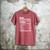 Miftees Fathers Day Tees Dad Nutrition Facts Men's Comfort Colors T-Shirt Crimson