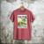 Moby Dick Book Cover Illustration Men's Comfort Colors T-Shirt Crimson