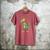 Monkey With a Book Men's Comfort Colors T-Shirt Crimson