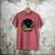Moon Book Bookshelf Library Coffee Cup Star Stars Pattern Men's Comfort Colors T-Shirt Crimson
