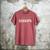 New For Dad Promoted To Grandpa Est 2020 Men's Comfort Colors T-Shirt Crimson New For Dad Promoted To Grandpa Est 2020 Men's Comfort Colors T-Shirt Crimson