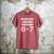 How Many Nights A Week Reading 6-7 67 Teacher Student Books Men's Comfort Colors T-Shirt Crimson