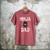Ninja Dad Tshirt Ninja Shirt Ninja Tshirts Father Men's Comfort Colors T-Shirt Crimson