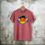 Nostalgia Chest Flag GDR Men's Comfort Colors T-Shirt Crimson