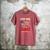 I Am Not The Step Dad I Am The Dad That Stepped Up Fathers Men's Comfort Colors T-Shirt Crimson