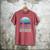 Ofishally Retired Fishing Retro Retirement Dad Men Men's Comfort Colors T-Shirt Crimson