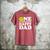 One Happy Dude Dad 1st Birthday Family Matching Men's Comfort Colors T-Shirt Crimson