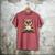 Owl Reading A Book Perched On A Branch Bookworm Men's Comfort Colors T-Shirt Crimson Owl Reading A Book Perched On A Branch Bookworm Men's Comfort Colors T-Shirt Crimson