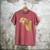 Peking Duck Peeking Chef Graduation Farm Duck Lover Men's Comfort Colors T-Shirt Crimson