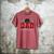 Pit Crew Race Car Racing Dad Family Birthday Party Men's Comfort Colors T-Shirt Crimson