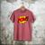 POW -Adults Kids Comic Book Cartoon Pop Art Novelty Sarcastic Men's Comfort Colors T-Shirt Crimson POW -Adults Kids Comic Book Cartoon Pop Art Novelty Sarcastic Men's Comfort Colors T-Shirt Crimson