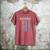 Proud Air Force Dad Of The US Air Force USA Flag Men's Comfort Colors T-Shirt Crimson