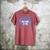 Proud Dad Of Two 2019 Graduates Twin Papa Graduation Men's Comfort Colors T-Shirt Crimson