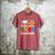 Proud Mom Of A 2023 Graduate Senior 2023 Graduation 23 Men's Comfort Colors T-Shirt Crimson