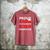 Proud Papa Of A Class Of 2018 Graduate Shirt Graduation Men's Comfort Colors T-Shirt Crimson