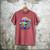Psychedelic Alien Mushroom Nostalgia Groovy Vibe Hippie Men's Comfort Colors T-Shirt Crimson