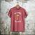 Pun Tshirt I'm A Little Door Key Bad Pun Dad Jokes Men's Comfort Colors T-Shirt Crimson