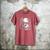 Rabbit Reading Book Full Moon Lake Scenery Men's Comfort Colors T-Shirt Crimson