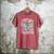 Rather Be Reading Book Lover Stack Men's Comfort Colors T-Shirt Crimson