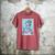 The Reader Retro Reading Skeleton Books Flowers Tarot Card Men's Comfort Colors T-Shirt Crimson