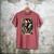 The Reader Tarot Card Skeleton Reading Book Bookworm Bookish Men's Comfort Colors T-Shirt Crimson