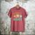 Retro Groovy Daddy Matching Family Birthday Party Men's Comfort Colors T-Shirt Crimson