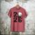 Senior 2026 Golf Player Heart Graduation Girls Teens Men's Comfort Colors T-Shirt Crimson
