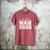 Senior 2026 Wrestling Mom Proud Senior 2026 Mom Graduation Men's Comfort Colors T-Shirt Crimson