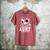 Senior Aunt Class Of 2026 Soccer Graduation Heart Men's Comfort Colors T-Shirt Crimson