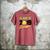 Senior Class Of 2019 Tshirt Graduation School Volleyball Men's Comfort Colors T-Shirt Crimson