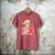 Skeleton Reading Book Christmas Teacher Librarian Book Lover Men's Comfort Colors T-Shirt Crimson