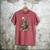 Skeleton Reading Book Halloween Bookworm Bibliophile Reader Men's Comfort Colors T-Shirt Crimson